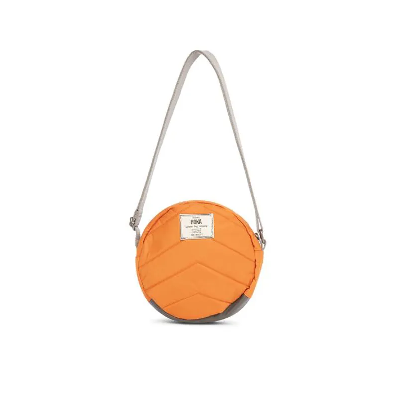 Roka Paddington B Sustainable Cross body Bag in Burnt orange-4