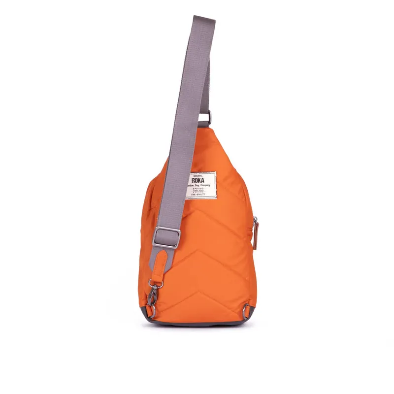 Roka Willesden B Sustainable Scooter Bag in Burnt Orange-1