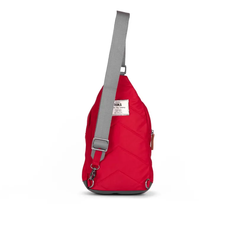Roka Willesden B Sustainable Scooter Bag in Cranberry-2