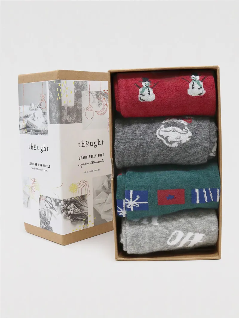 Thought Talton Christmas Sock Box Mens -10