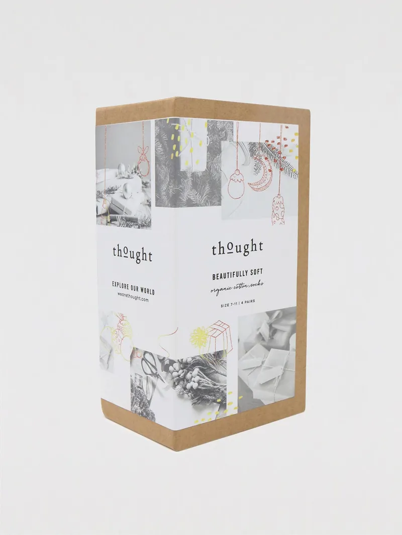 Thought Talton Christmas Sock Box Mens 