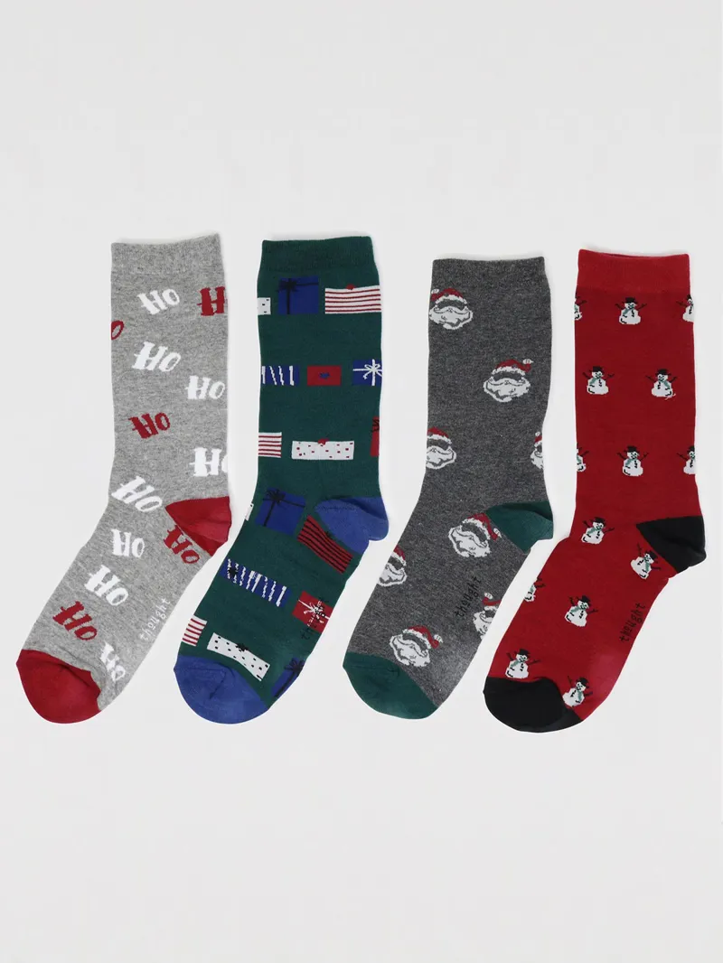 Thought Talton Christmas Sock Box Mens -9
