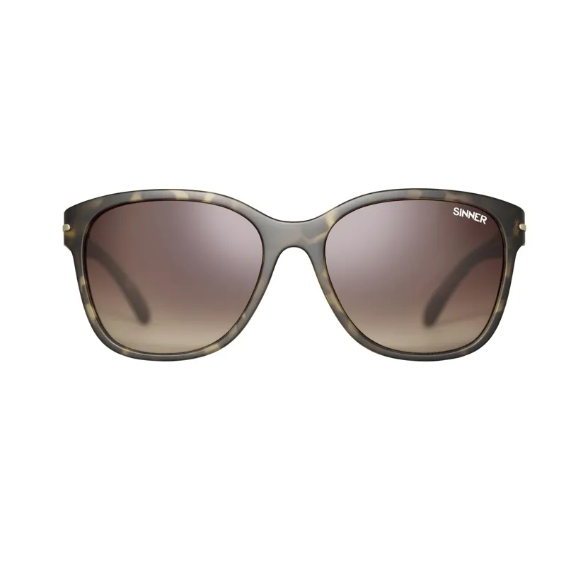 Sinner Paraiso Polarised Sunglasses in Olive tortoise shell -1