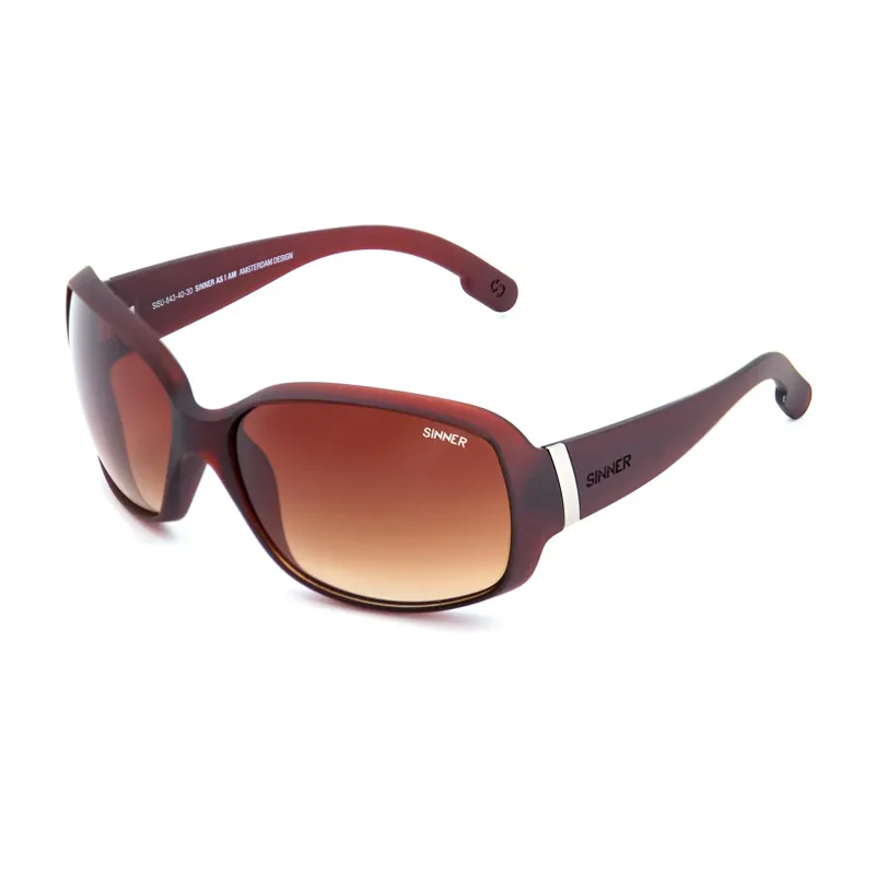 Sinner Amos X Sunglasses in Brown