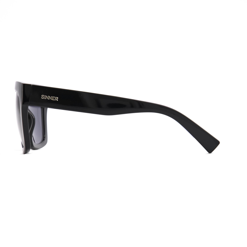Sinner Mystic Sunglasses in Black/Smoke-1
