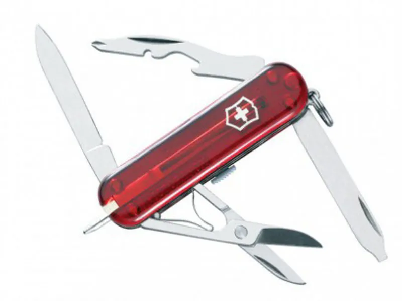 Victorinox Manager Transparent Red 