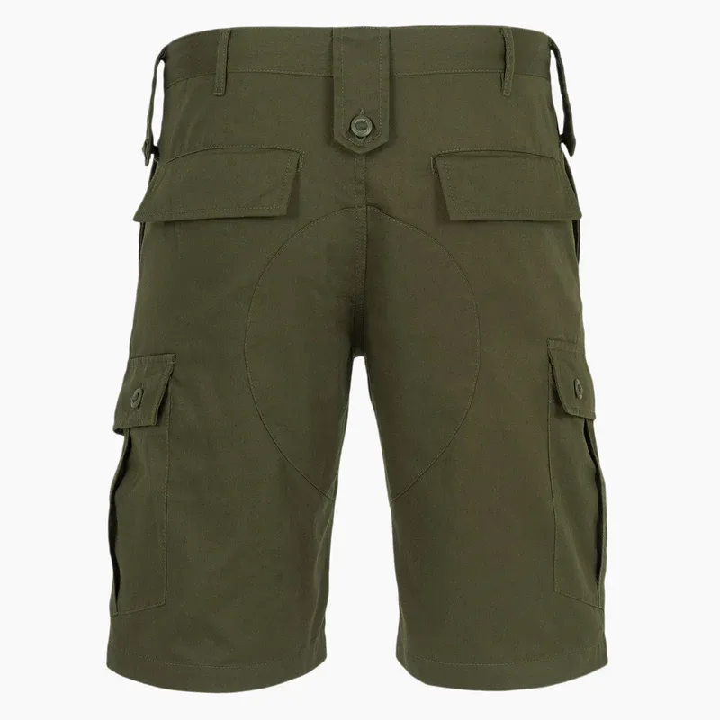 Highlander Elite Shorts Mens in Olive-1