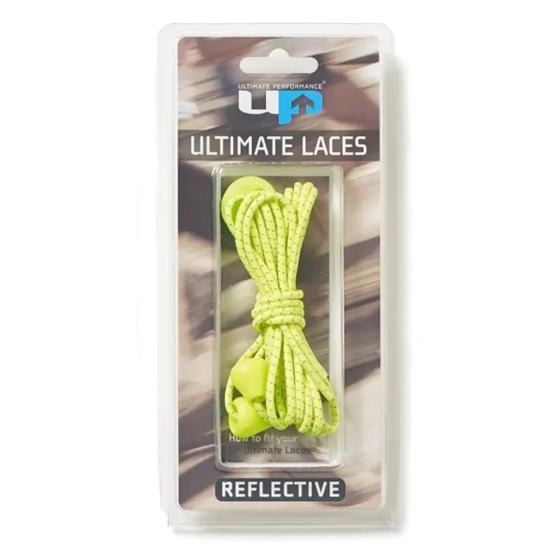 Ultimate Performance Elastic Laces in Fluoescent Reflective