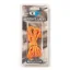 Ultimate Performance Elastic Laces in Orange Reflective