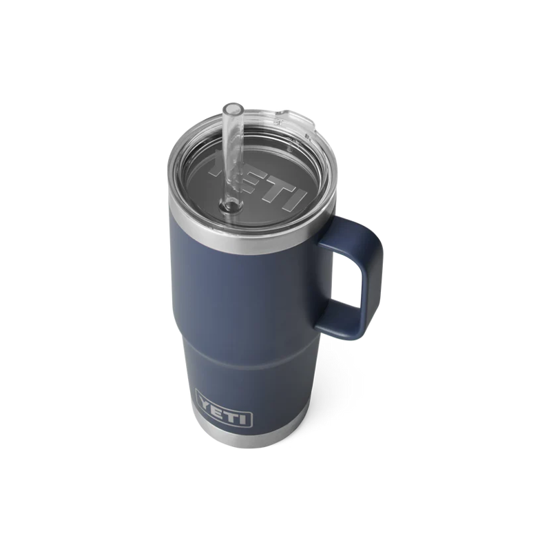 Yeti Rambler 25 Oz Straw Mug in Navy-1