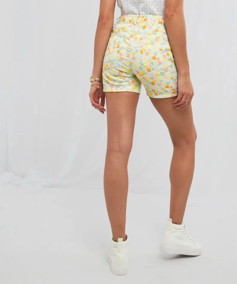 Joe Browns Cutest Floral Denim Shorts-2