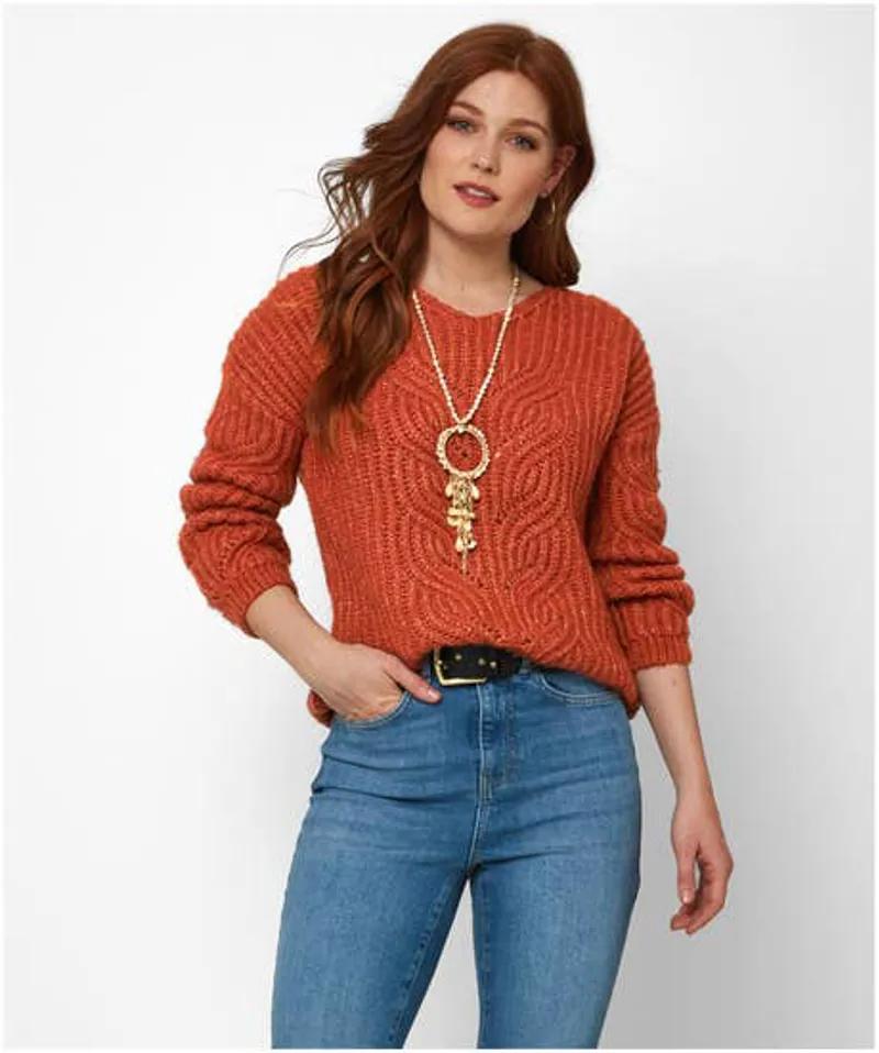 joe brown chunky knit cardigan