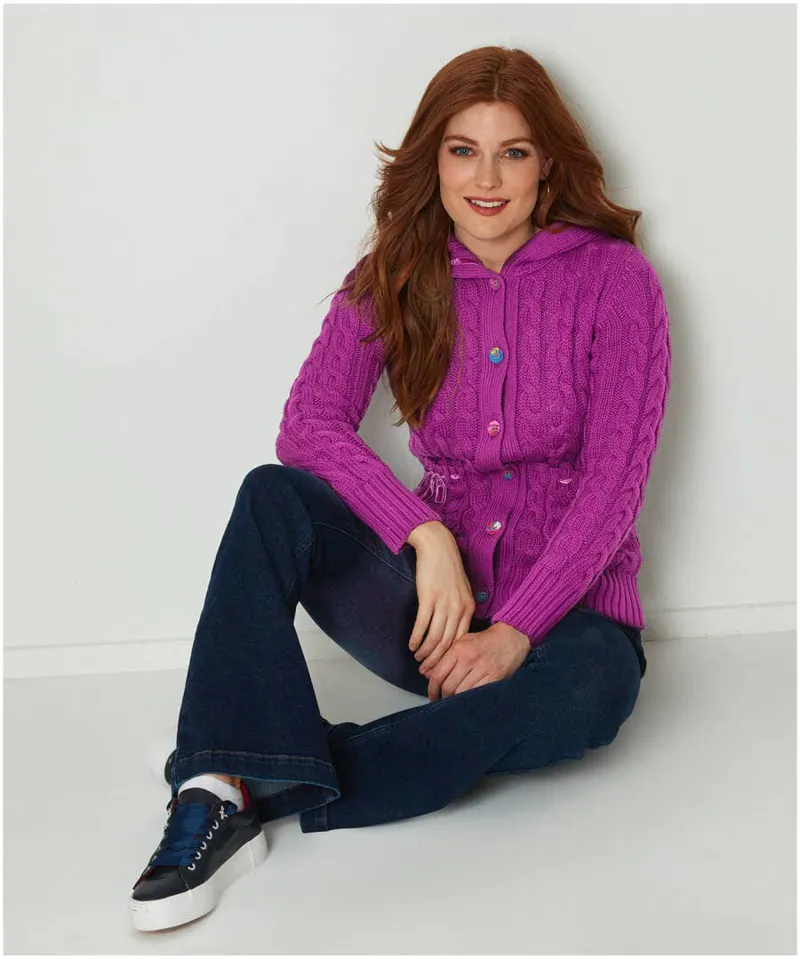 Joe Browns Wear It Everyday Cable Cardigan-3