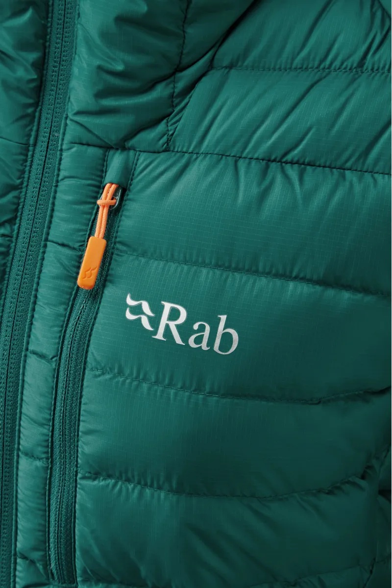 Rab Microlight Alpine Jacket Womens in Atlantis-2