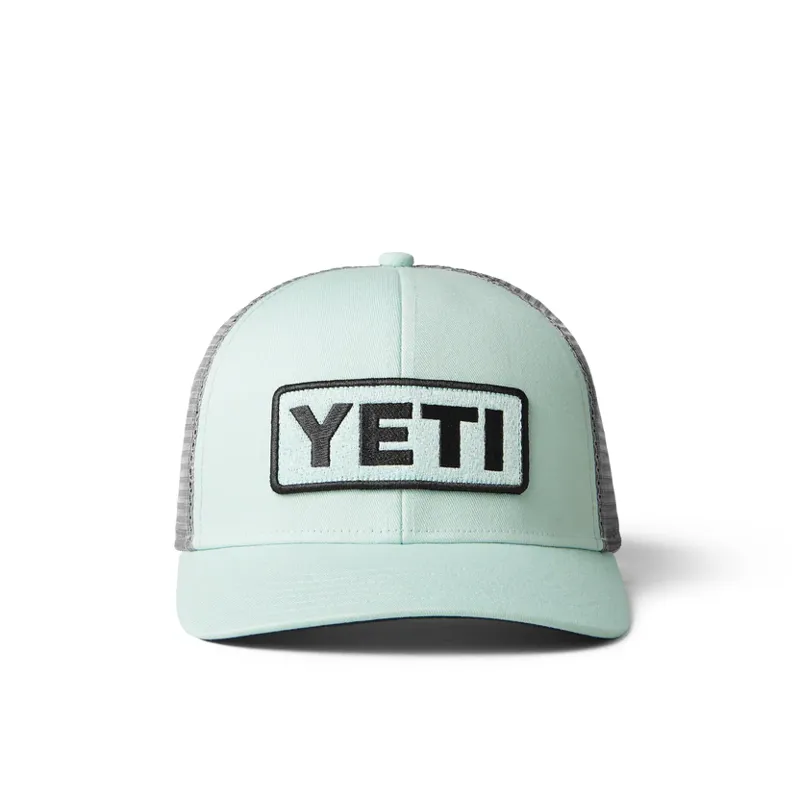 Yeti Logo Badge Trucker in Ice Mint