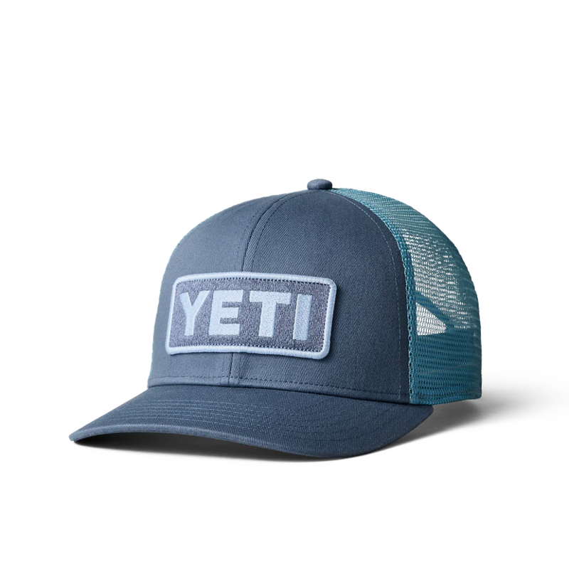 Yeti Logo Badge Trucker in Indigo