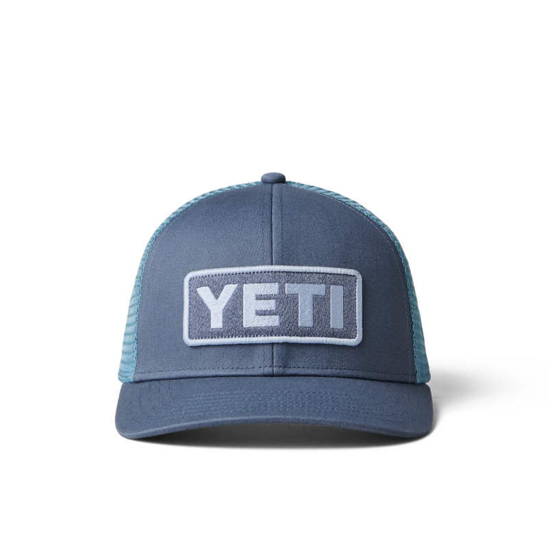 Yeti Logo Badge Trucker in Indigo-2