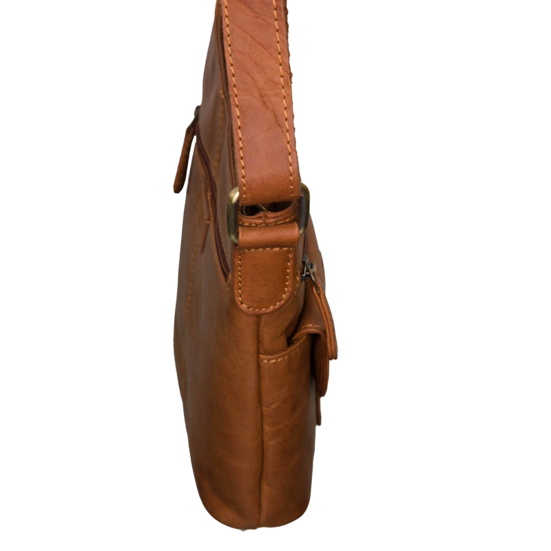 Bradbury and Oak Yale  Bag in Brandy-1