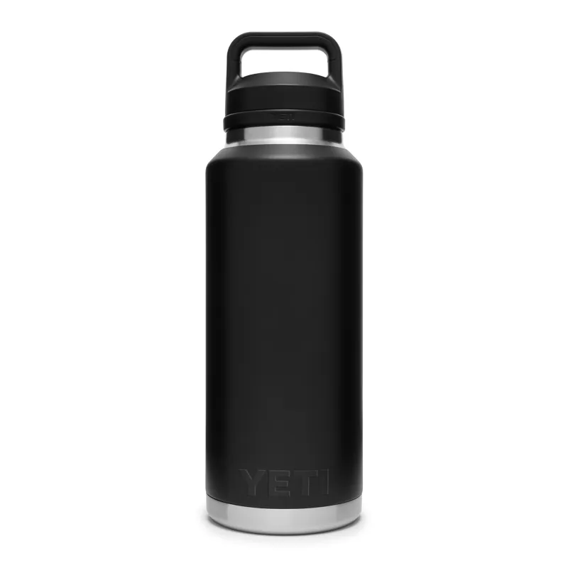 Yeti Rambler 46 Oz Bottle Chug in Black