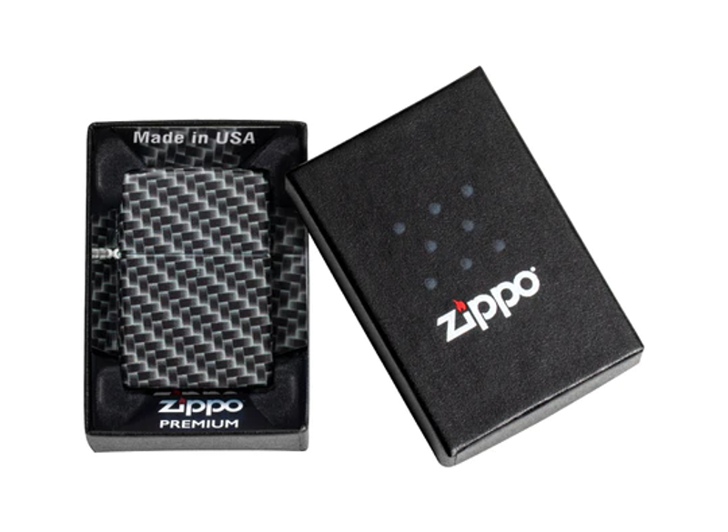 Zippo Carbon Fibre Design Lighter-2