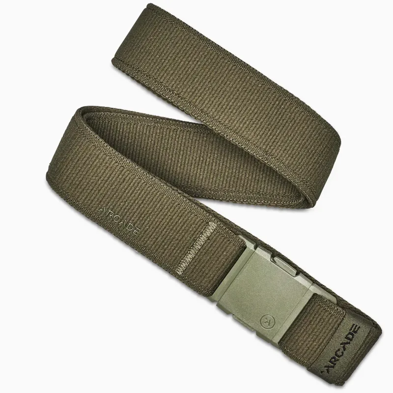 Arcade Atlas A2 Stretch Belt in Ivy Green 