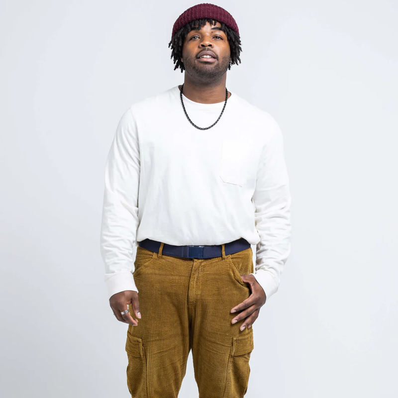 Arcade Atlas A2 Stretch Belt in Navy-4