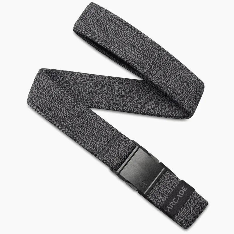 Arcade Atlas Slim A2 Stretch Belt in Heather Black 