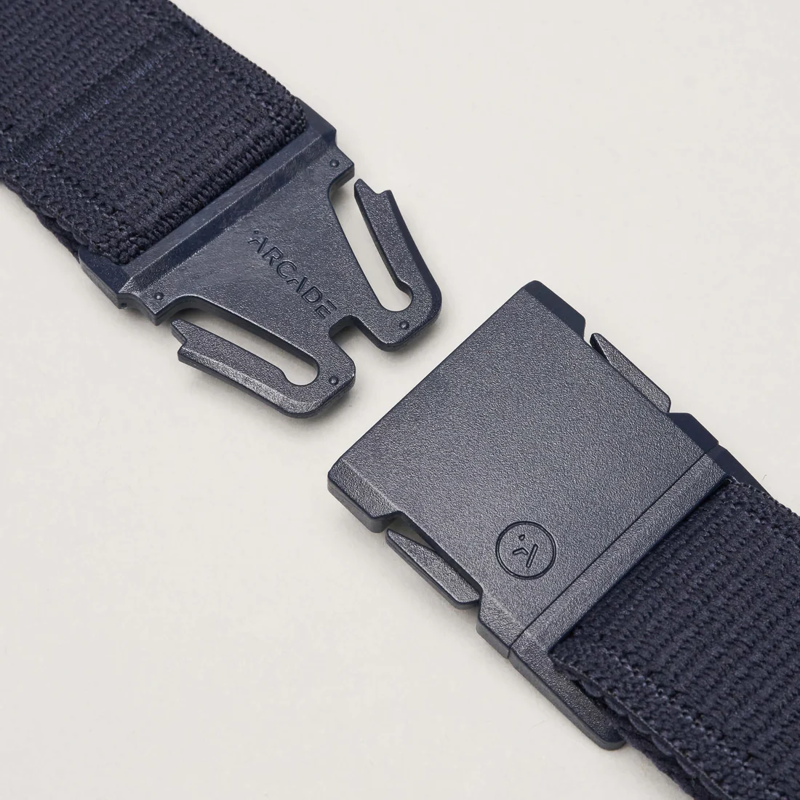 Arcade Atlas Slim A2 Stretch Belt in Navy-1
