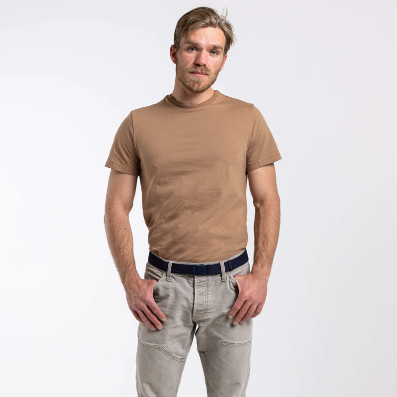 Arcade Atlas Slim A2 Stretch Belt in Navy-4