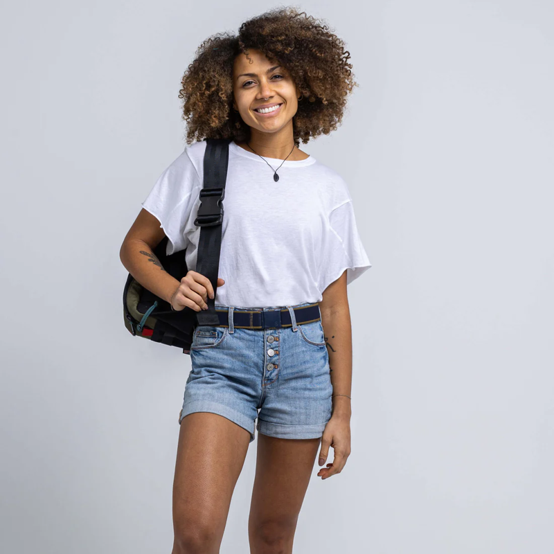 Arcade Carto A2 Stretch Belt in  Navy Tumbleweed-4