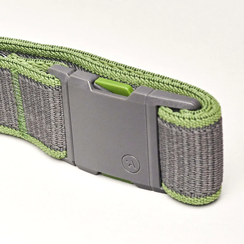 Arcade Carto Slim A2 Stretch Belt in Charcoal/Dill-3