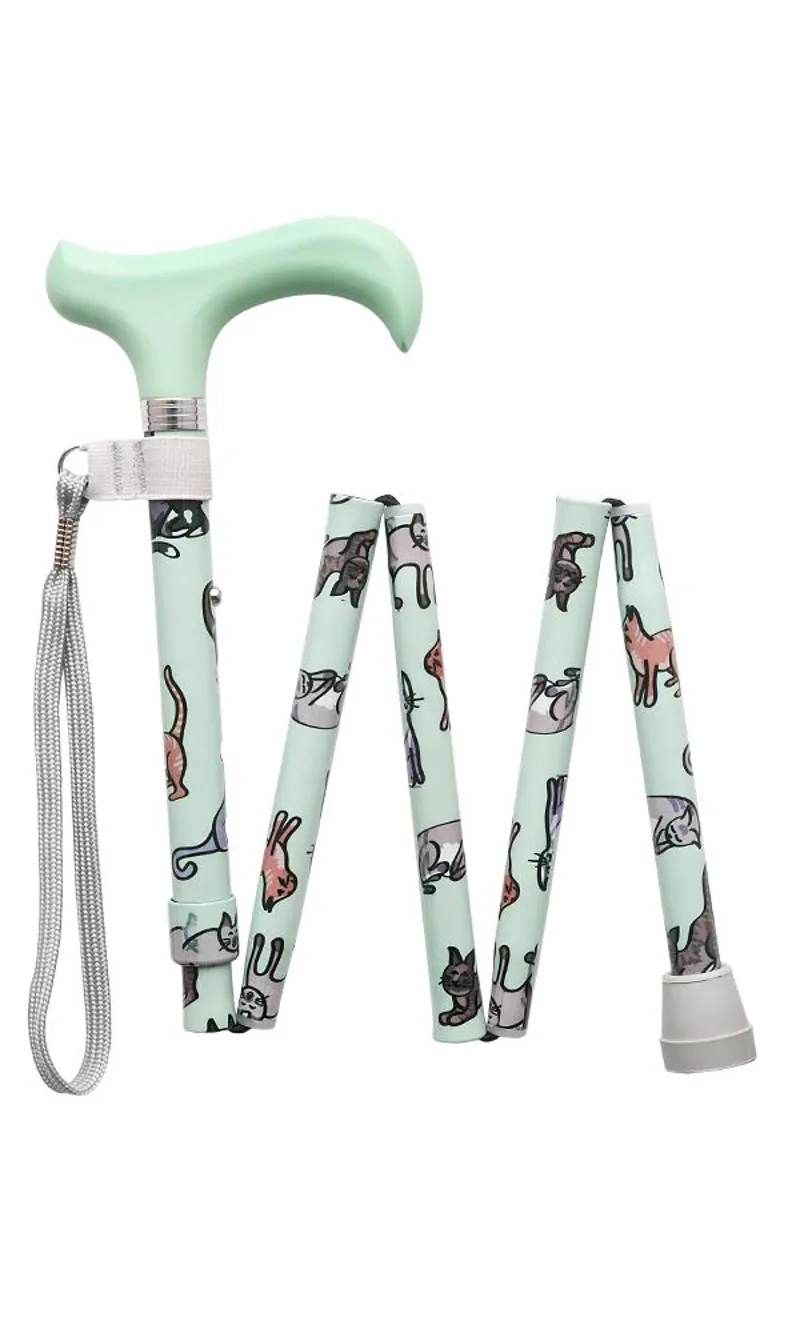 Charles Buyer Cats Folding Stick