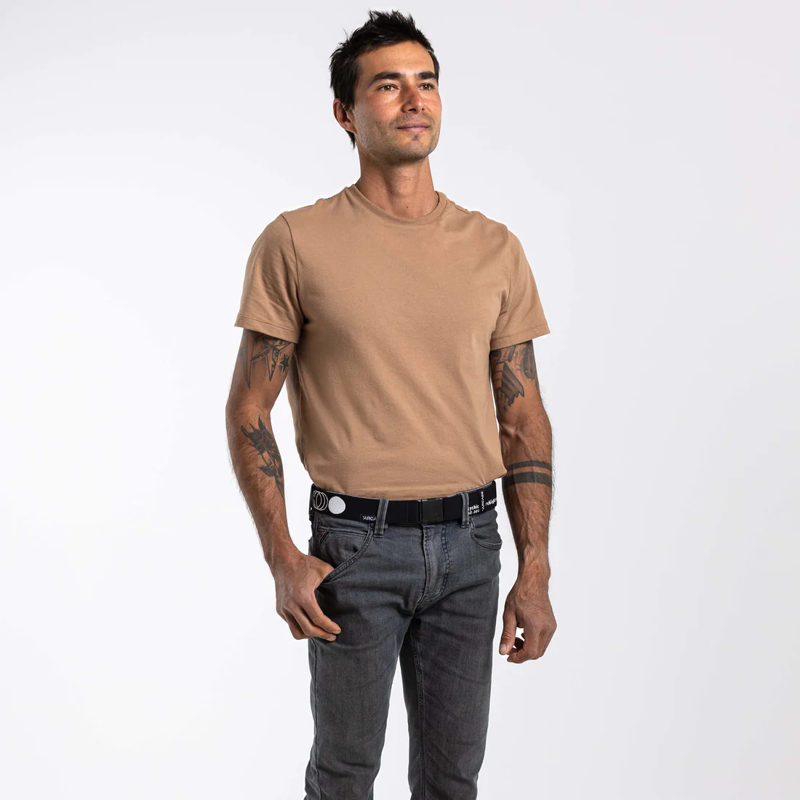 Arcade Charmer A2 Stretch Belt in Black-4