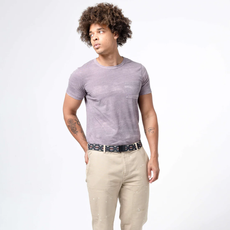 Arcade Creosote A2 Stretch Belt in Charcoal/Oat-1