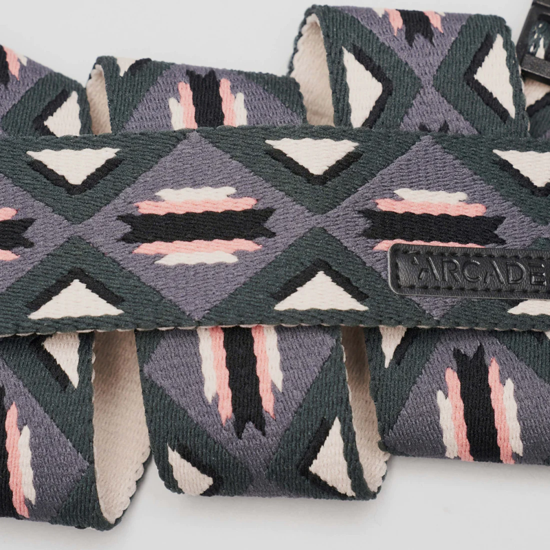 Arcade Creosote A2 Stretch Belt in Charcoal/Oat-4