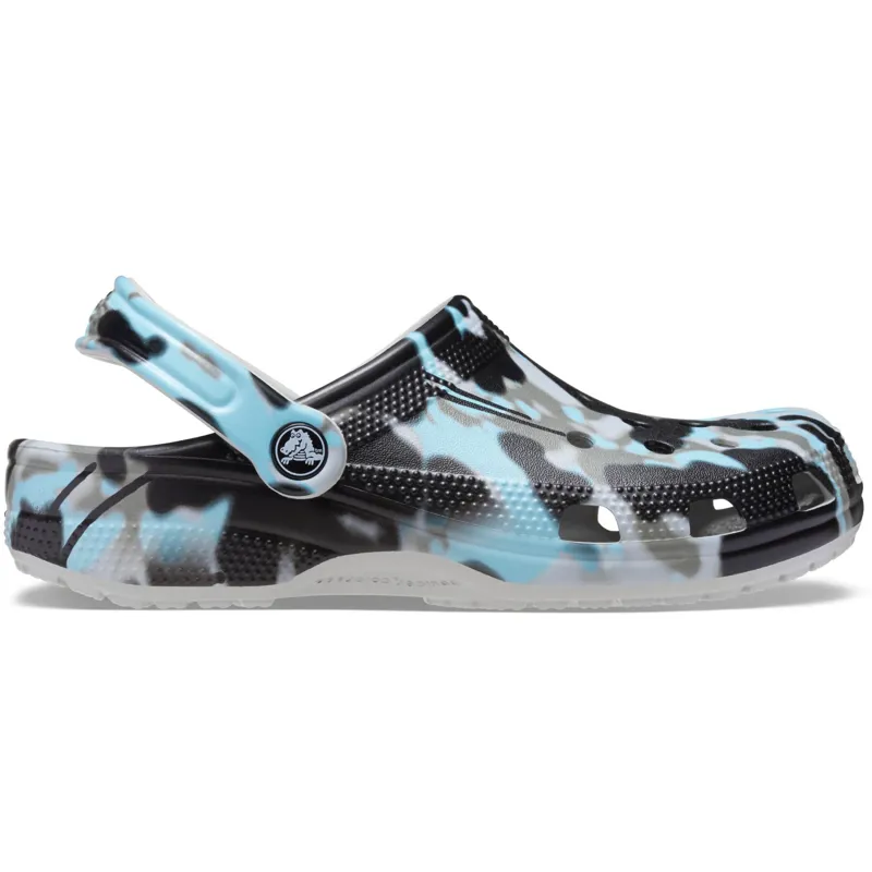 Crocs Classic Spray Camo Clog in Atmosphere