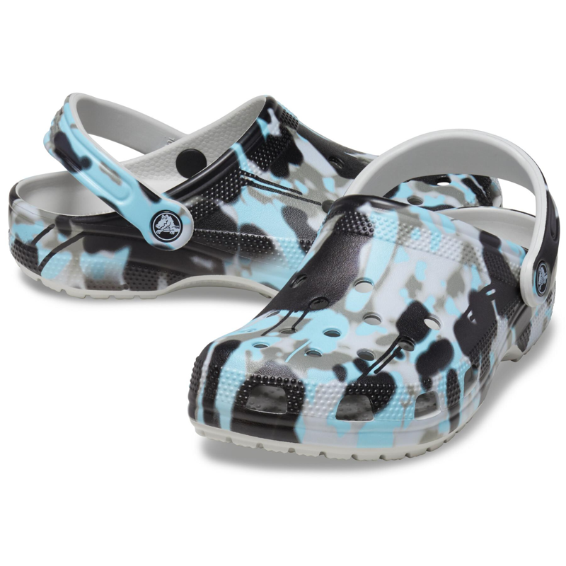 Crocs Classic Spray Camo Clog in Atmosphere-2