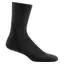 Darn Tough Light Hiker Lightweight Cushioned Micro Crew Socks in Black