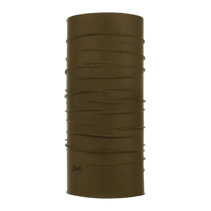 Buff Coolnet UV Insect Shield Neck Tube in Solid Military