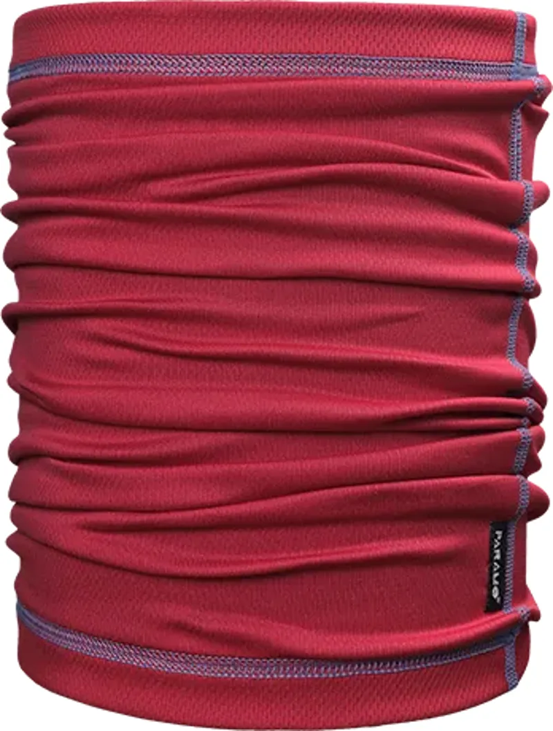 Paramo Cambia Neck Tube in Chili Pepper/Indigo 