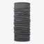 Buff Midweight Merino Neck Tube in Melange Light Grey