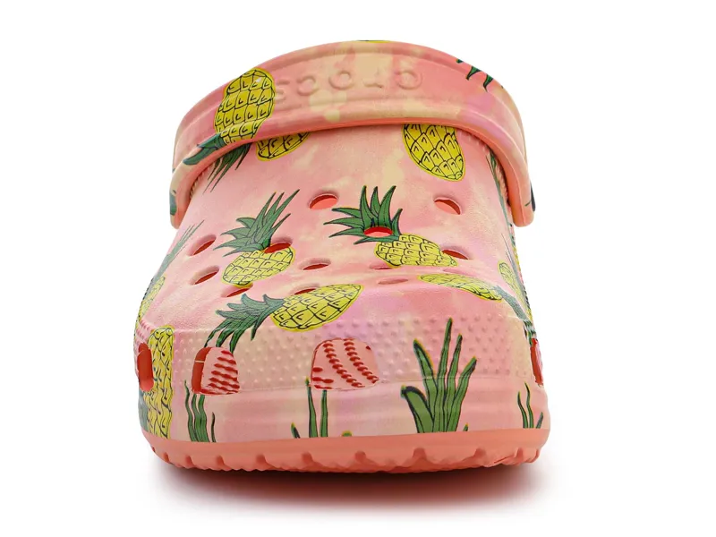 Crocs Classic Retro Resort Clog in Papaya-1