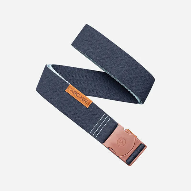 Arcade Splice Stretchy Belt in Navy