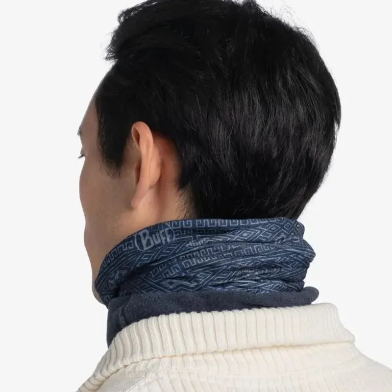 Buff Polar Neck Tube in Katic Blue-4