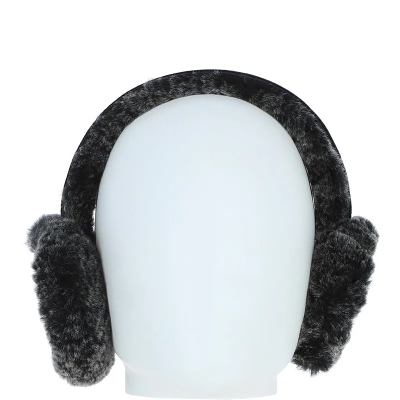 Fenland  Sheepskin Earmuffs in Black-1