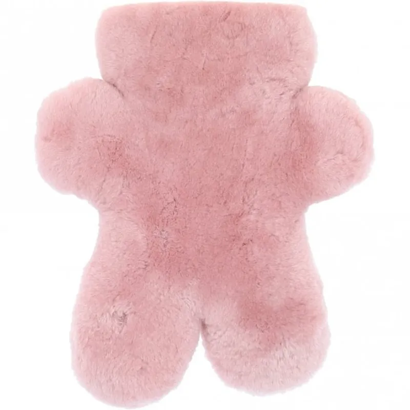 Fenland Sheepskin Hot Water Bottle Cover in Rosa