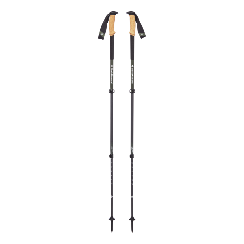Black Diamond Alpine Carbon Cork Trek Poles in Tundra -1