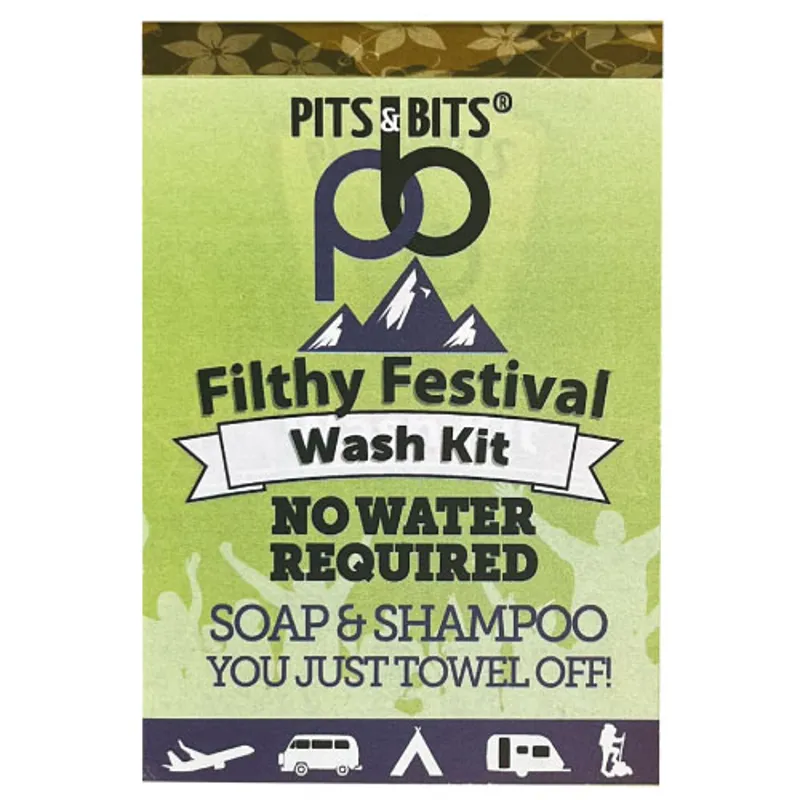 Pits and Bits Filthy Festival Wash Kit