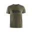 Fjallraven Logo T-Shirt in Dark Olive