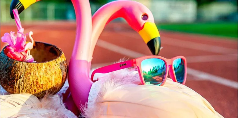 Goodr Flamingos On A Booze Cruise Sunglasses-3